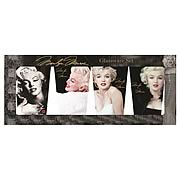 Marilyn Monroe Faces of Marilyn Glass Tumbler 4-Pack